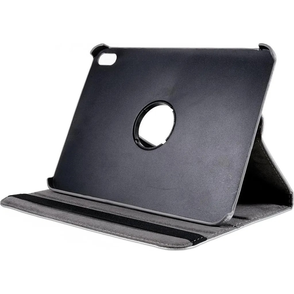 Husa rotativa 360° pentru iPad (2025) / iPad 10.9 (2022), din piele sintetica, argintiu, model K0345-0808-KFCJ-xw157