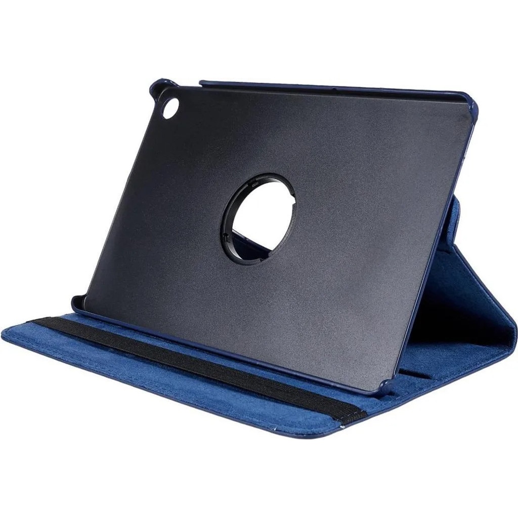 Husa rotativa 360° pentru Lenovo Tab M10 Plus (Gen 3), din piele ecologica, albastru inchis, K0345-0808-KFCJ-xw146