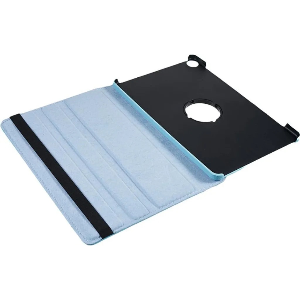 Husa rotativa pentru Lenovo Tab M10 Gen 3 K0345-0808-KFCJ-xw136, 360° rotativa, din piele sintetica cu functie stand portret/peisaj, albastru deschis