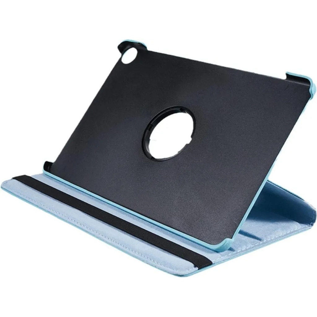 Husa rotativa pentru Lenovo Tab M10 Gen 3 K0345-0808-KFCJ-xw136, 360° rotativa, din piele sintetica cu functie stand portret/peisaj, albastru deschis