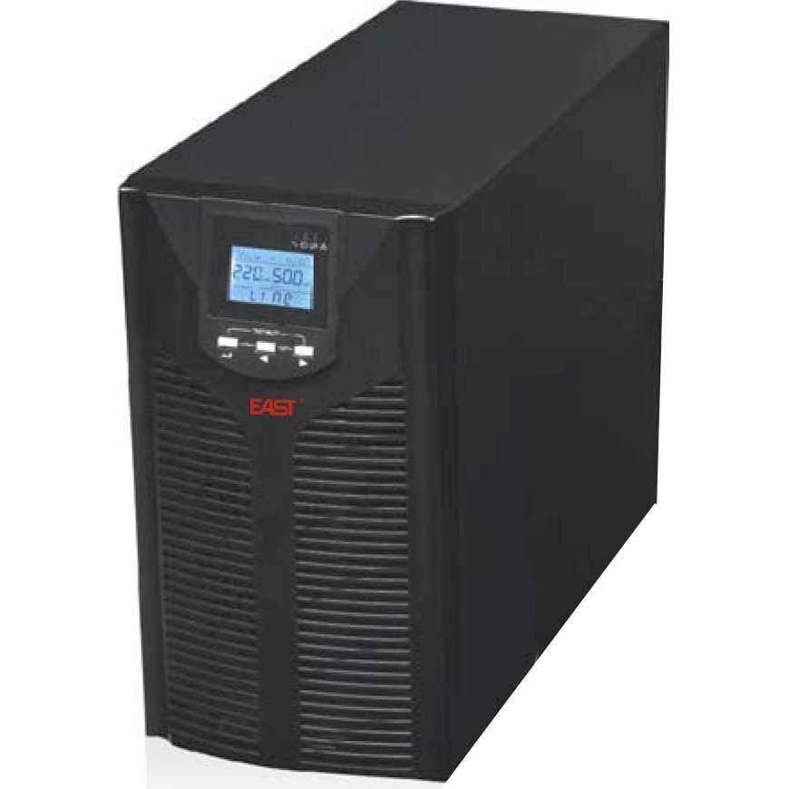 UPS East 903II, 3000VA/2700W, On-line, Dubla conversie, Tower, Afisaj LCD
