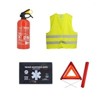kit siguranta auto certificat rar cu valabilitate 5 ani - 2 triunghiuri trusa medicalavestastingator imagen 21_0_
0