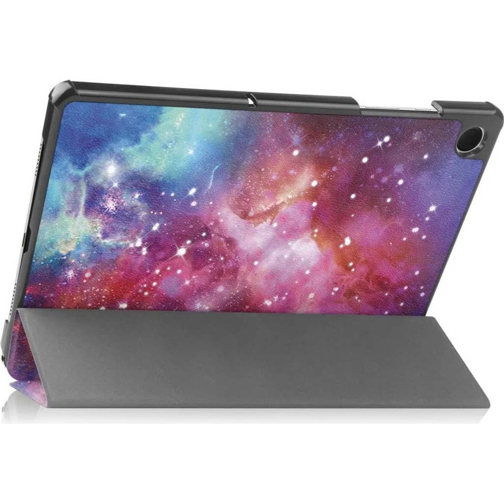 Husa pentru Samsung Galaxy Tab A9 Plus K0345-0808-KFCJ-xw252, tri-fold cu suport si functie sleep/wake, multicolor