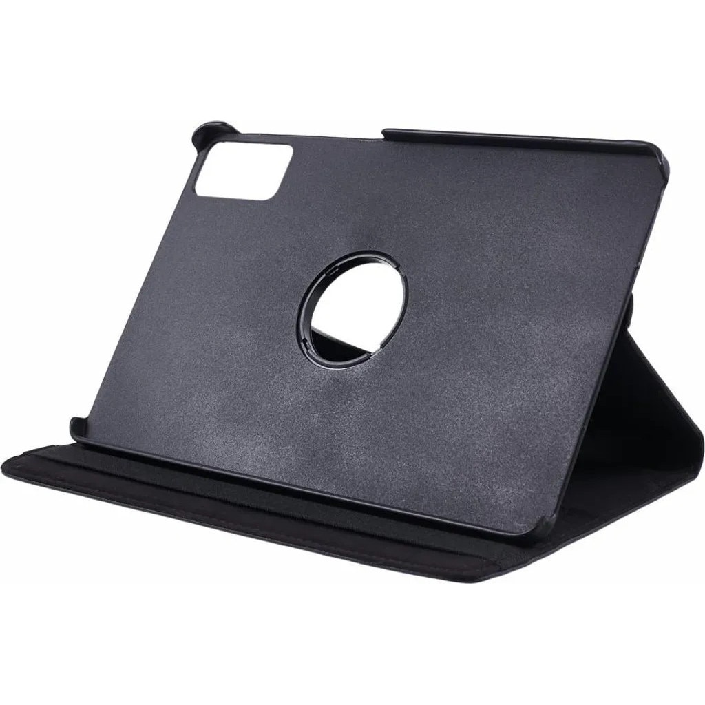 Husa rotativa 360° pentru Xiaomi Redmi Pad SE (11 inch), din piele ecologica, negru, K0345-0808-KFCJ-xw80