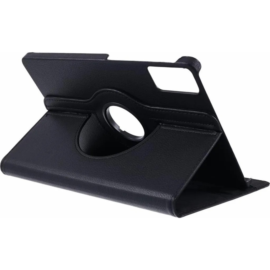 Husa rotativa 360° pentru Xiaomi Redmi Pad SE (11 inch), din piele ecologica, negru, K0345-0808-KFCJ-xw80