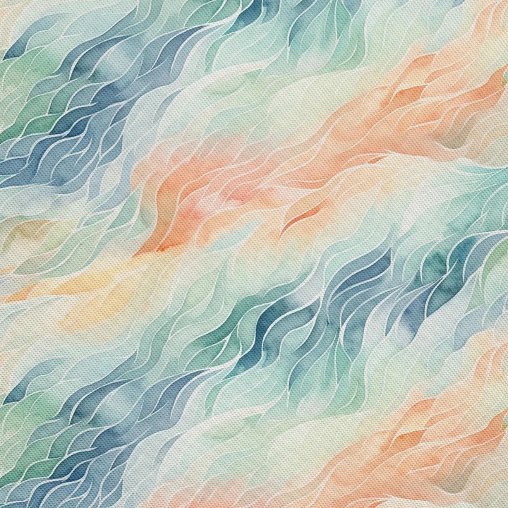 Oxford Abstractie DX2792 kültéri textil anyag, 100% poliészter, PU bevonatos, vízálló, 210 g/m², szélesség 155 cm, többszínű, méterre kapható