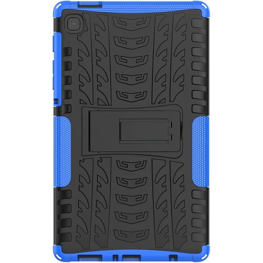 Carcasa pentru Samsung Galaxy Tab A7 Lite K0345-0808-KFCJ-xw188, antisoc din TPU+policarbonat cu stand, albastru/negru