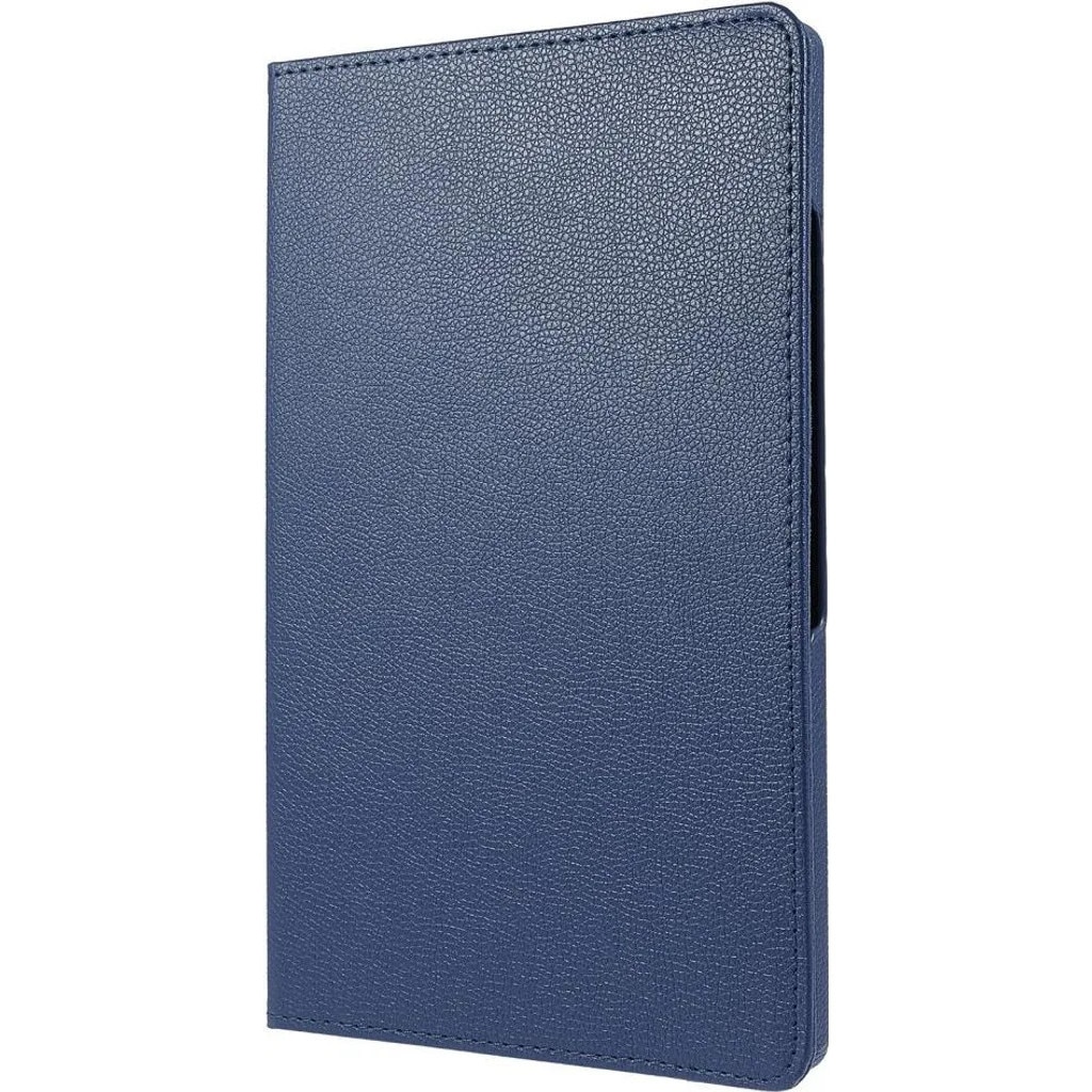 Husa rotativa 360° pentru Samsung Galaxy Tab A8 10.5 (2021) K0345-0808-KFCJ-xw304, piele ecologica, albastru inchis
