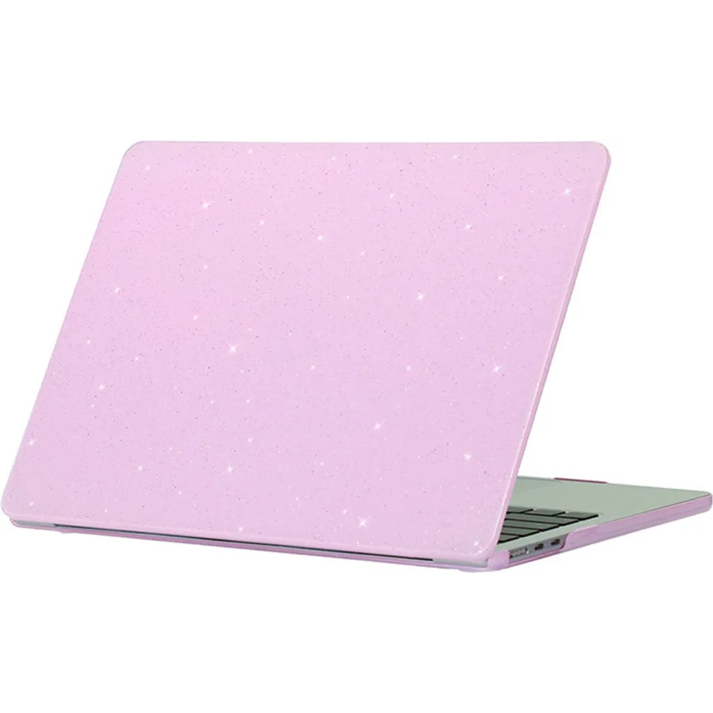 Husa laptop pentru 13.6 Air A2681, carcasa protectoare rigida din plastic, roz sclipitor, cod K0345-0808-KFCJ-xw13341