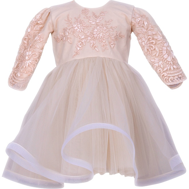 Rochita de ocazie, Couture Bebe, Yasmin, Crem