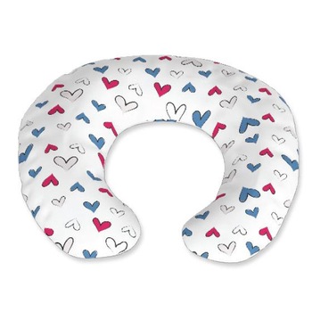 Perna pentru alaptat KikkaBoo Love Rome cu husa detasabila din bumbac Perna pentru alaptat KikkaBoo Love Rome cu husa detasabila din bumbac