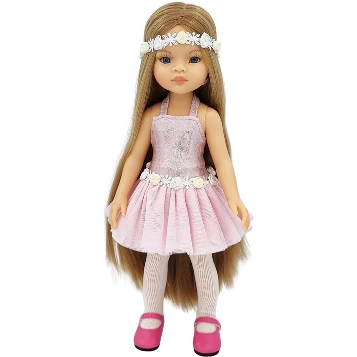 Papusa Paola Reina spaniola 32 cm din vinil, multicolor, cod 798865