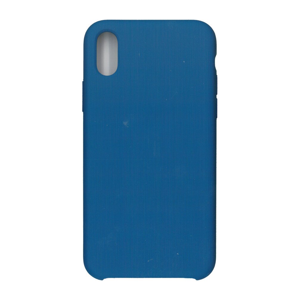 Husa din silicon mat EuroCell pentru iPhoneX, albastru