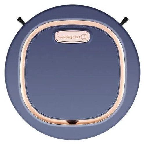 Aspirator robot cu mop K0544-26808-820-MLC, navigatie smart, aspirare si spalare, albastru/roz-auriu, 1200 mAh