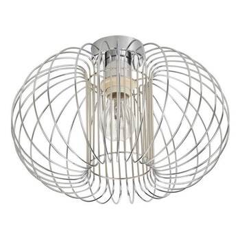 Aplica Ovala Din Cablu Metalic Negru Filum 1xE27 Aplica Ovala Din Cablu Metalic Negru Filum 1xE27