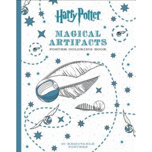 Harry Potter Magical Artifacts Poster Coloring Book, Scholastic (Author)