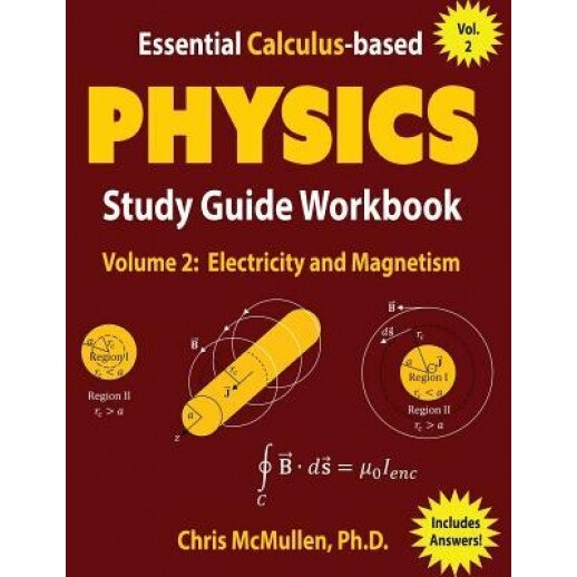 Essential Calculus-Based Physics Study Guide Workbook: Electricity and Magnetism, Chris McMullen (Author)