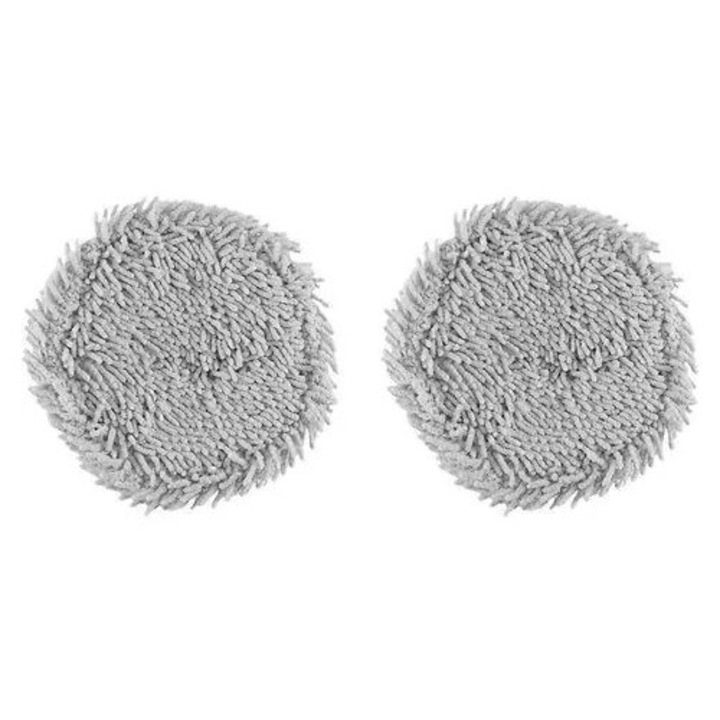 Lavete mop de schimb pentru robot aspirator Dreame Bot W10/W10 Pro K0569-260808-285-MNC, microfibra, gri, set 2 buc