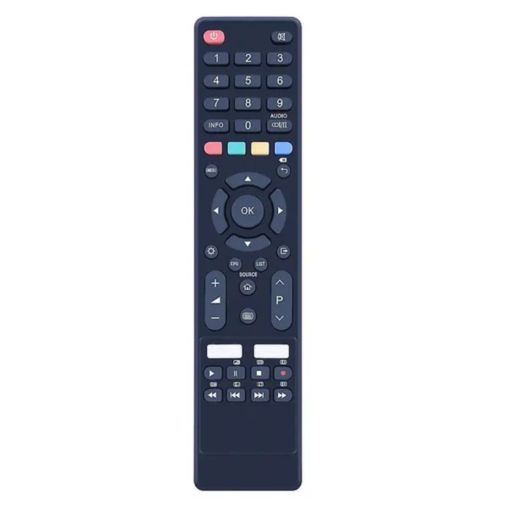 Telecomanda de inlocuire compatibila JVC RM-C3227 / LT-40N5105A si Bauhn ATV65UHDS-0319 / ATV50UHDS-1019, ABS, negru, 17 cm, cod IZO-CJ-K0502-20260806-3567