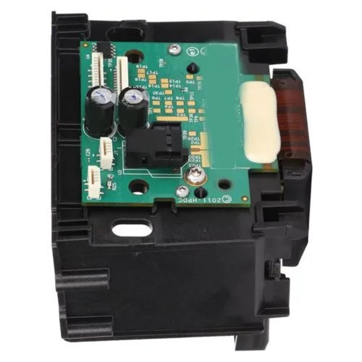 Félkész nyomtatófej K0544-26808-4048-MLC kompatibilis HP OfficeJet 6600/6100/6700/7110/7510/7512/7610/7612, 933/932 chippel, ABS-ből, fekete, 1 db