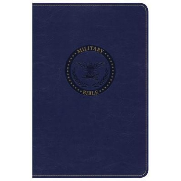 CSB Military Bible, Royal Blue Leathertouch, Holman Bible Staff (Editor)