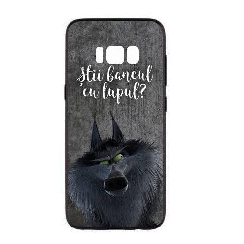 Capac de protectie pentru Samsung Galaxy S8 Plus, TPU moale imprimat in relief, model SBCL