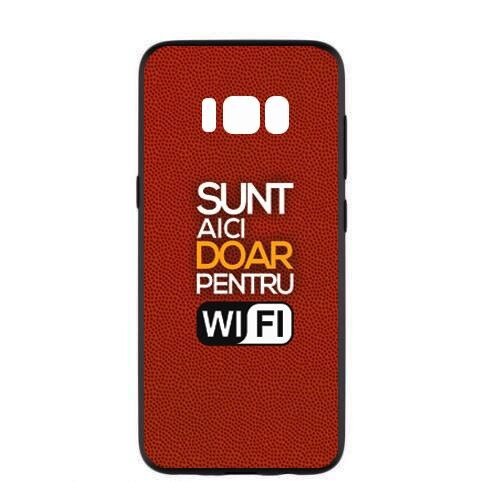 Capac de protectie pentru Samsung Galaxy S8 Plus, TPU moale imprimat in relief, model SAPW