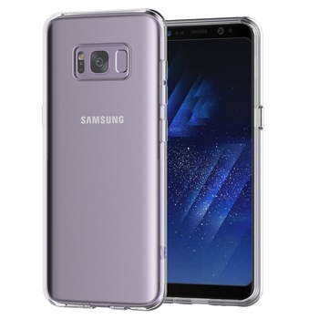 Capac de protectie din TPU transparent 0.8 mm pentru Samsung Galaxy S8 Plus Capac de protectie din TPU transparent 0.8 mm pentru Samsung Galaxy S8 Plus