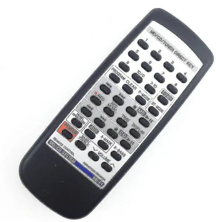 Telecomanda compatibila cu Sharp MD-F1 (CD/MD/Tuner), control IR, negru/gri