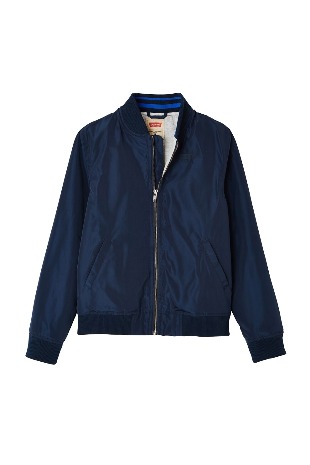 Levi's Kids, Bomber dzseki hímzett részletekkel, Sötétkék, 110 CM Standard Levi's Kids, Bomber dzseki hímzett részletekkel, Sötétkék, 110 CM Standard