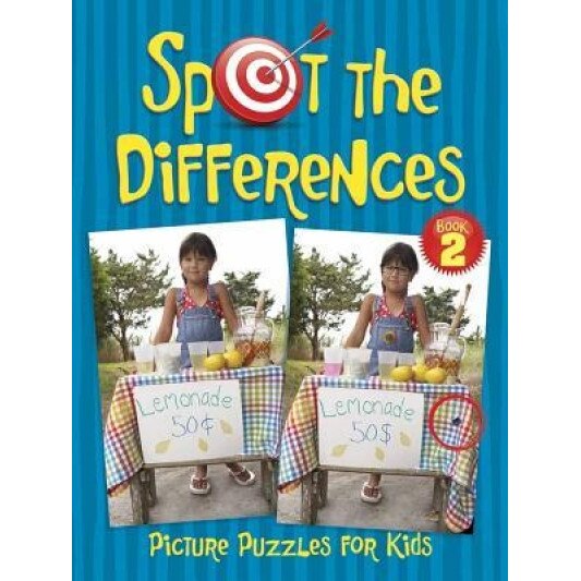 Spot the Differences Picture Puzzles for Kids 2, Sara Jackson (Author)