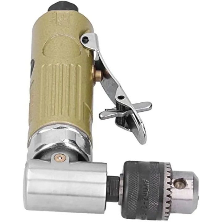 Pneumatikus sarokfúró 90° K0575-260808-2045-AMC, cinkötvözet test, 25.000 RPM, tokmány 3.8 in, levegő bemenet 1.4 in, arany