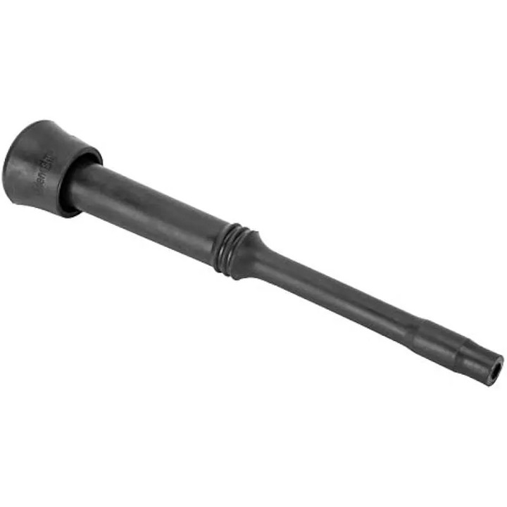 Fejőgép gumikarmok K0575-260808-1200-AMC, nem mérgező gumiból, acélfejőcsészékkel kompatibilis, fekete, 4 darabos szett, 33 cm