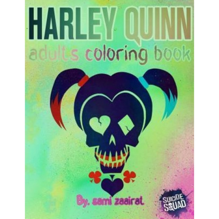 Harley Quinn: Adults Coloring Book, Sami Zaairat (Author)