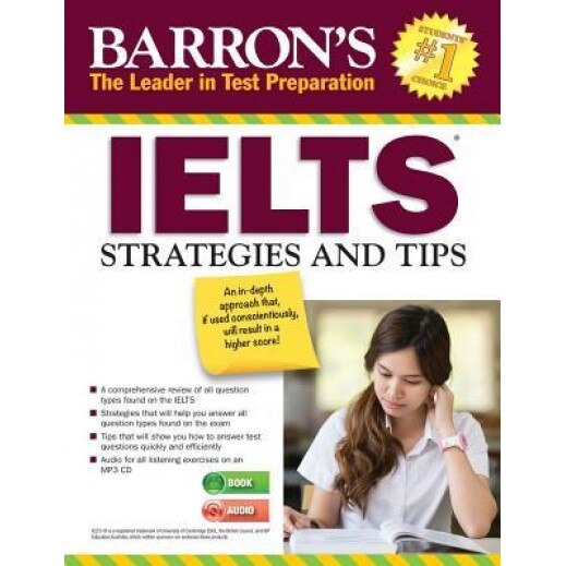 Ielts Strategies and Tips with MP3 CD, 2nd Edition, Barrons Educational Series