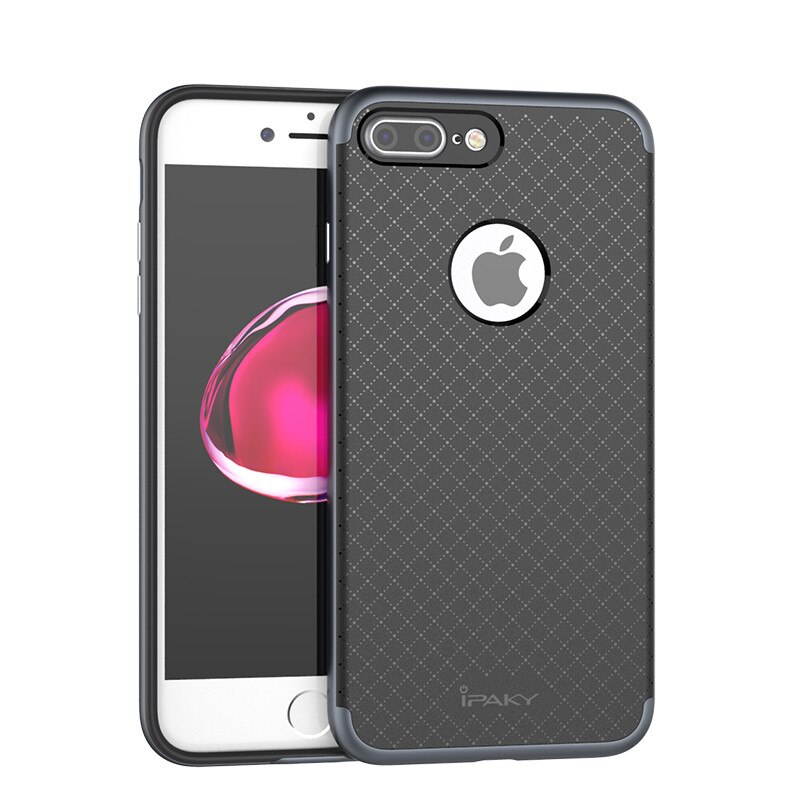 Husa Bumblebee, logo vizibil, Ipaky, iPhone 7/8, negru