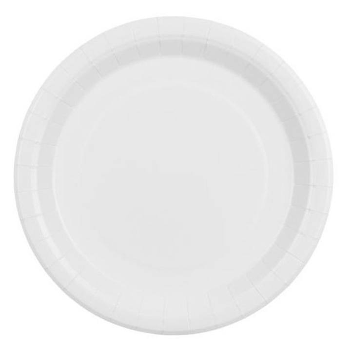 PartyDeco papírtányérok 787821, 23 cm, többszínű, 6 db-os szett