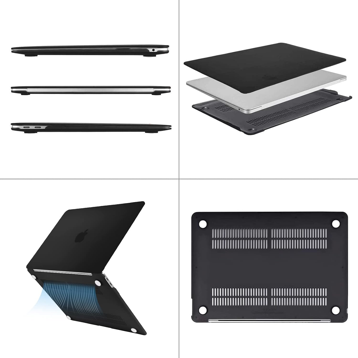 Carcasa Dura Ultra Subtire MOSISO pentru MacBook Air 13 M1, Protectie Completa