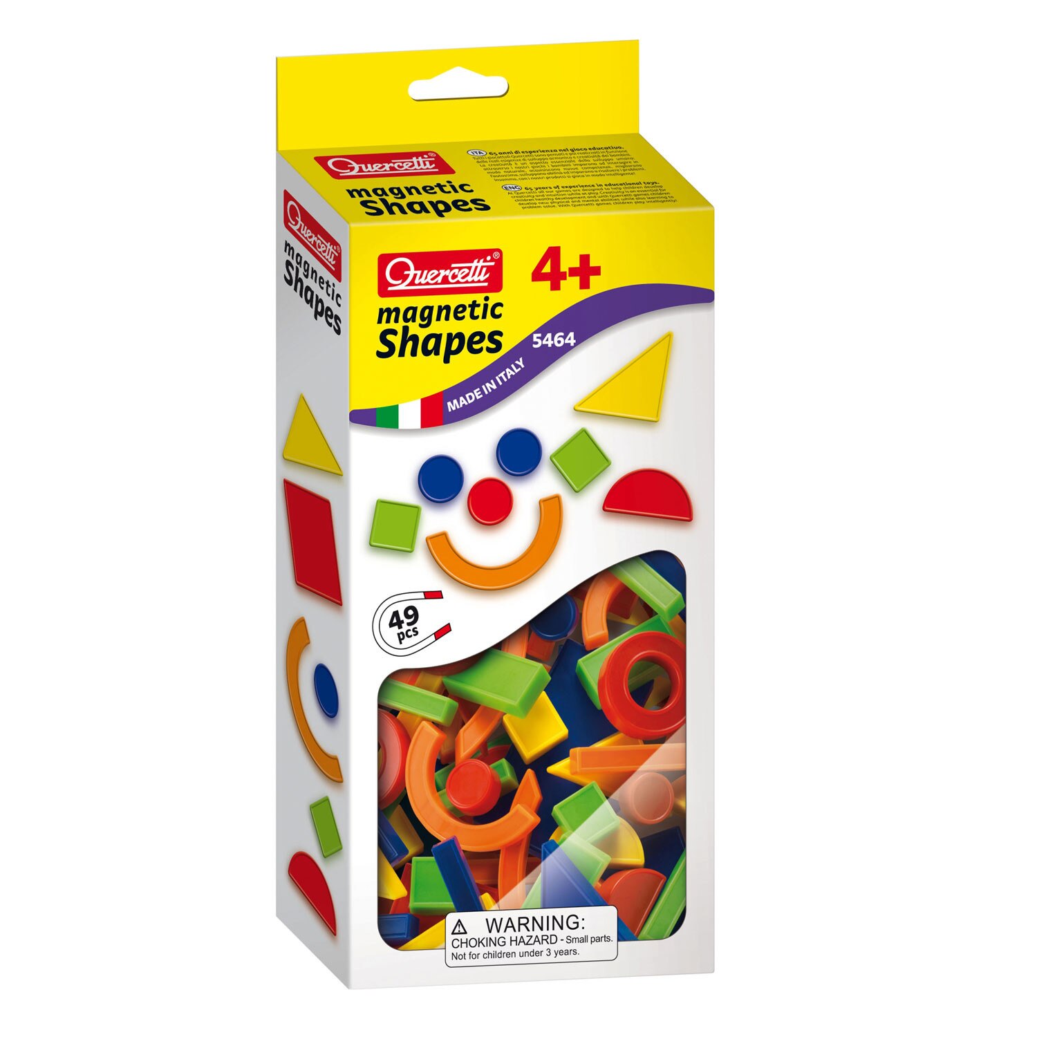 Set Quercetti, Forme magnetice, 49 piese