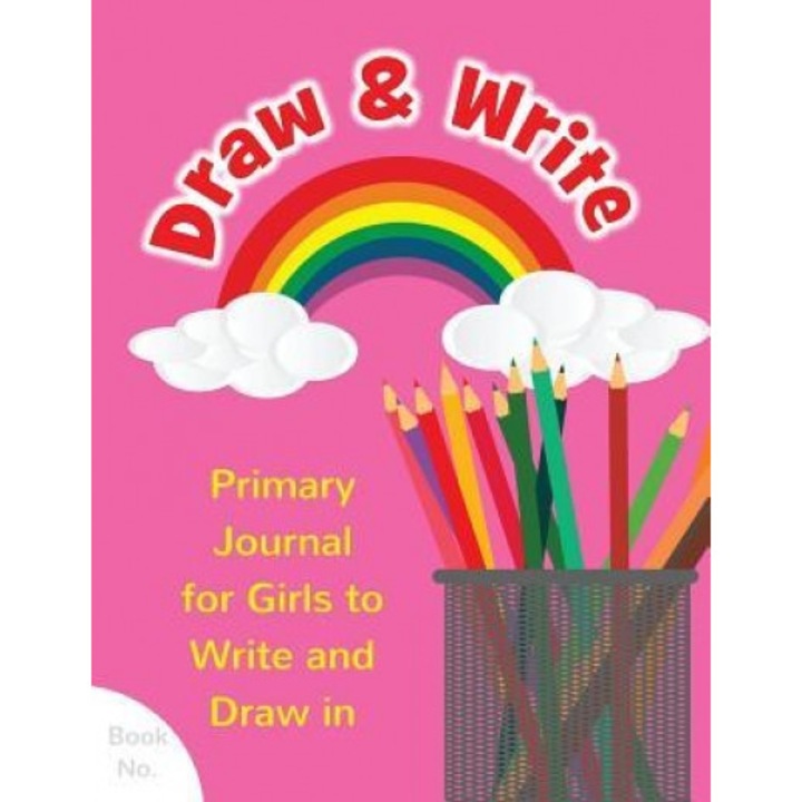 Draw & Write Primary Journal for Girls to Write and Draw in: Children's Fun Writing & Drawing Activity Notebook for Kids Ages 4-8 to Journal Her Day,, Bestir Blanks (Author)