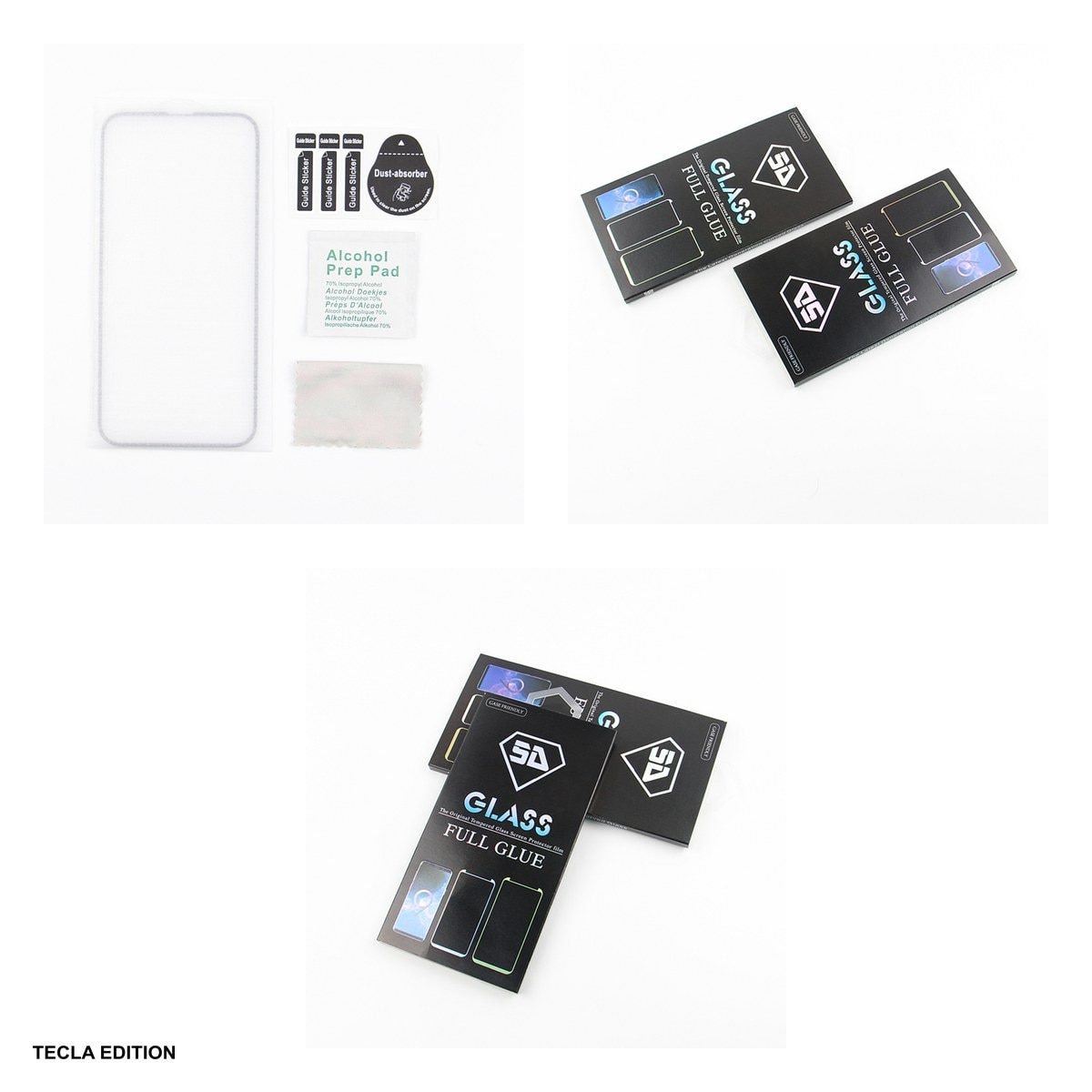 Folie sticla temperata pentru Oppo Reno 12F, 5D, 0.33 mm, Negru