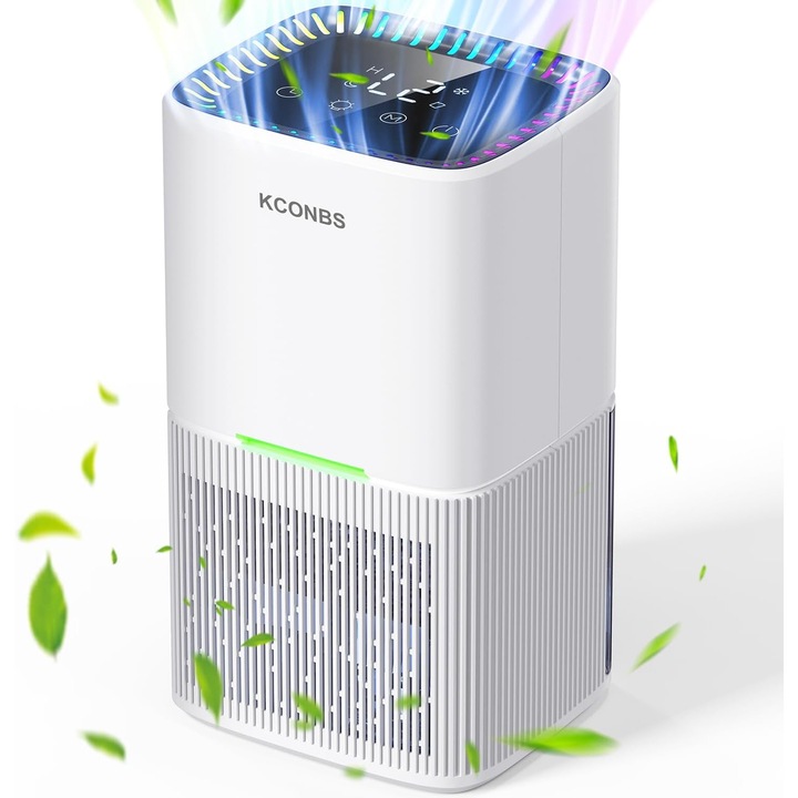 Deumidificator Electric 1800ml cu LED, Temporizator 24h, 850ml/zi