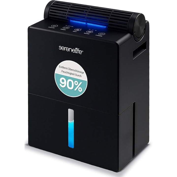 Deumidificator Electric SereneLife 2.3L - Compact si Silentios