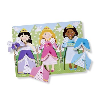 Puzzle din lemn Imbraca Printese Puzzle din lemn Imbraca Printese