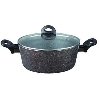 Oala Luigi Ferrero Como FR-5128M, 28 cm, Negru Oala Luigi Ferrero Como FR-5128M, 28 cm, Negru