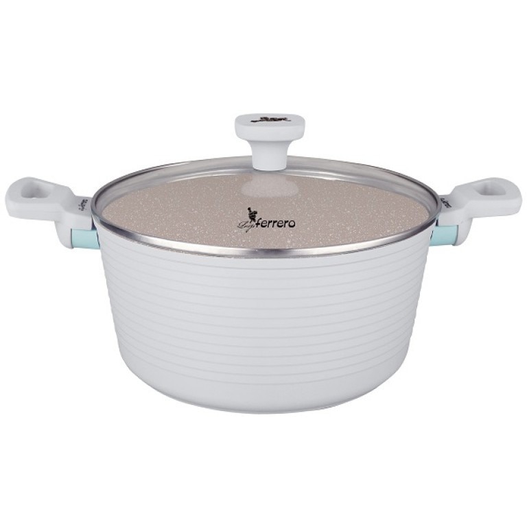 Cratita Luigi Ferrero Norsk FR-1724M, 24cm, 4.3 L, Gri