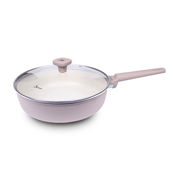 Tigaie adanca, NORSK FR-4728M, Luigi Ferrero, 28cm, Aluminiu, Gri Tigaie adanca, NORSK FR-4728M, Luigi Ferrero, 28cm, Aluminiu, Gri