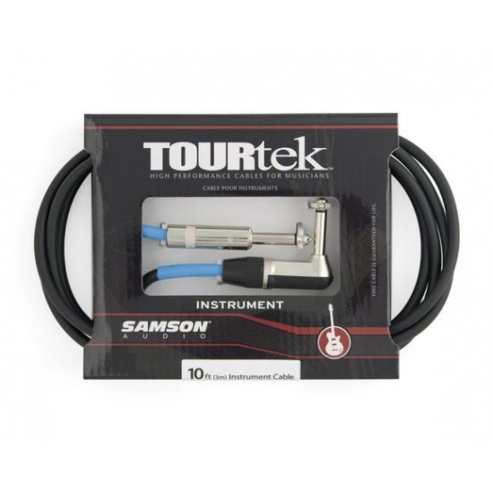 Cablu Instrument cu mufa L - Samson Tourtek 10
