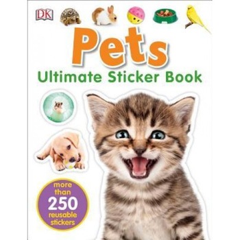 Ultimate Sticker Book: Pets, DK (Author) Ultimate Sticker Book: Pets, DK (Author)