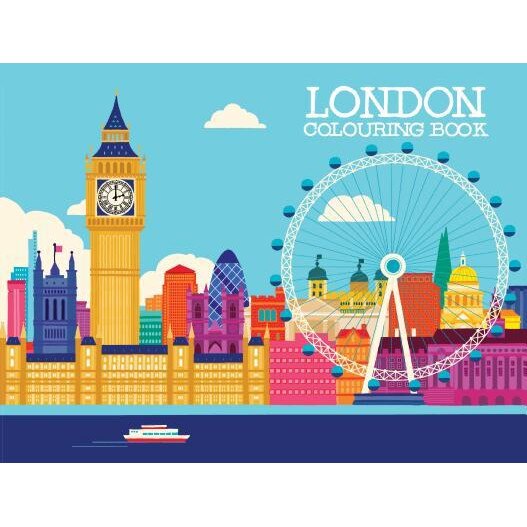 London Coloring Book, Min Heo (Illustrator)